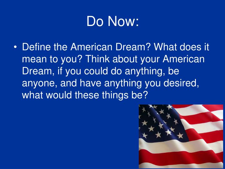 the american dream what does it the american dream what does it