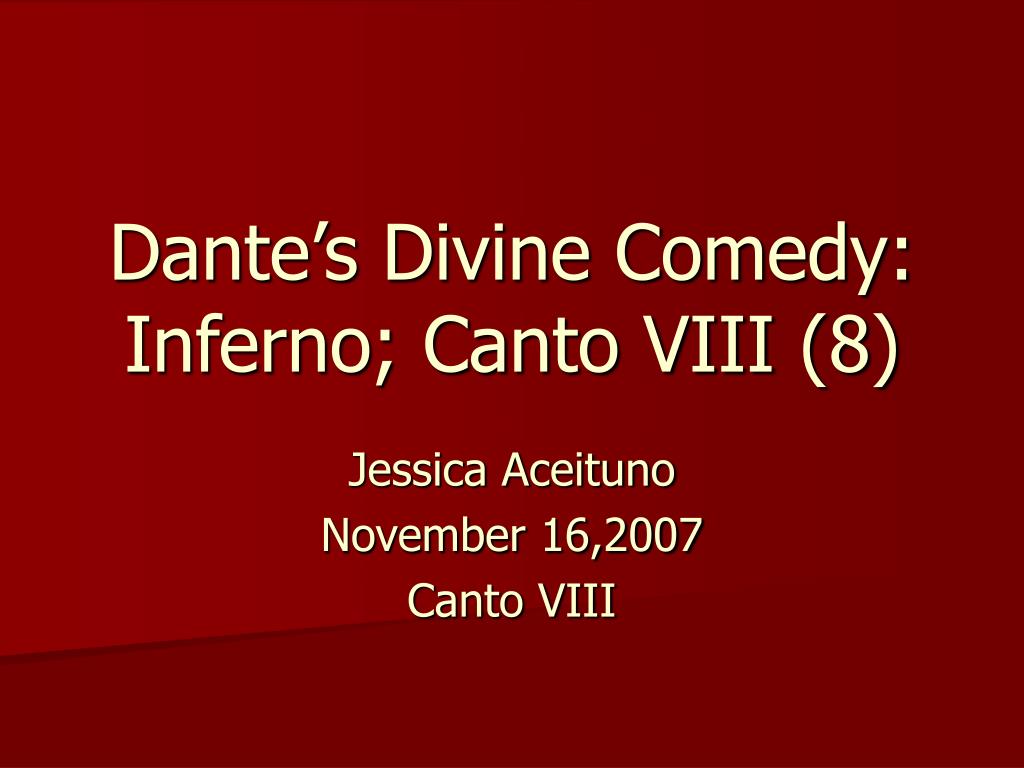 PPT - Dante's Inferno: Political Background PowerPoint