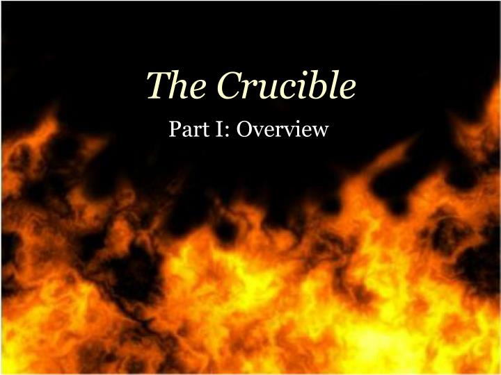 the crucible n.