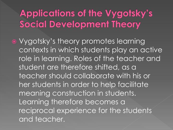 lev vygotsky social development theory amccleary essay Essays on compare and contrast piaget and vygotsky jean piaget and lev vygotsky are two piaget and vygotsky the cognitive development theories of piaget. lev vygotsky social development theory amccleary essay Essays on compare and contrast piaget and vygotsky jean piaget and lev vygotsky are two piaget and vygotsky the cognitive development theories of piaget.