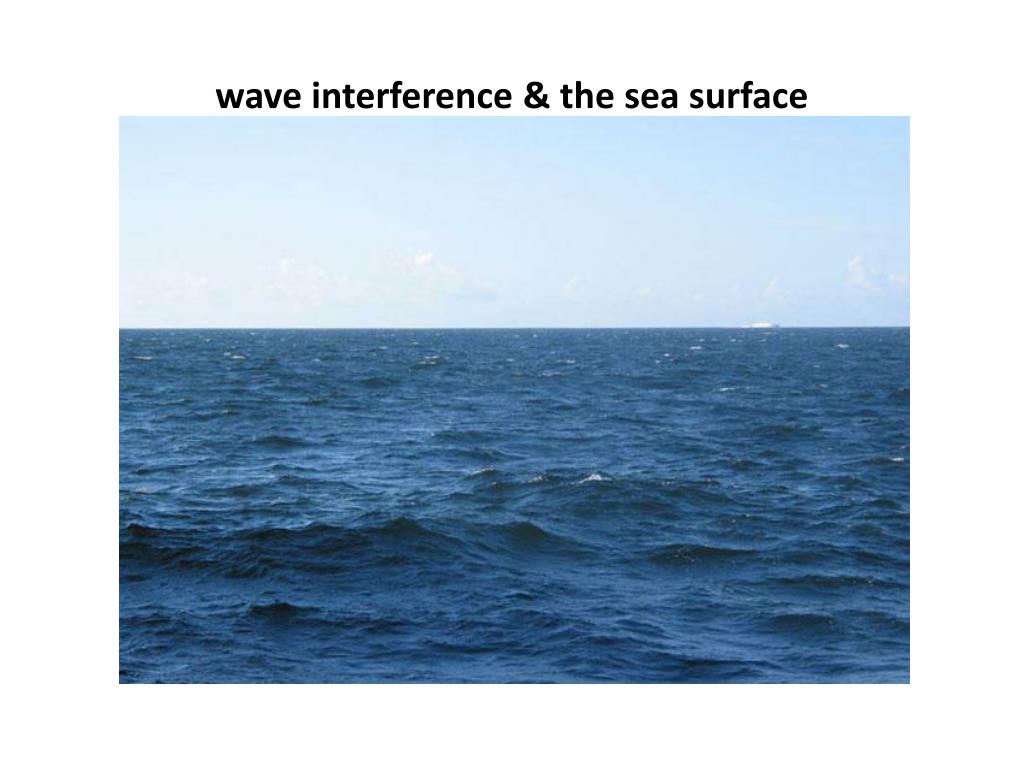 Ppt Ocean Waves What Is A Wave Wave Characteristics Ocean Surface