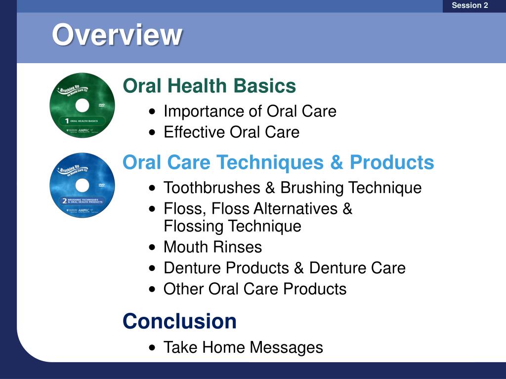 basics of oral health presentation