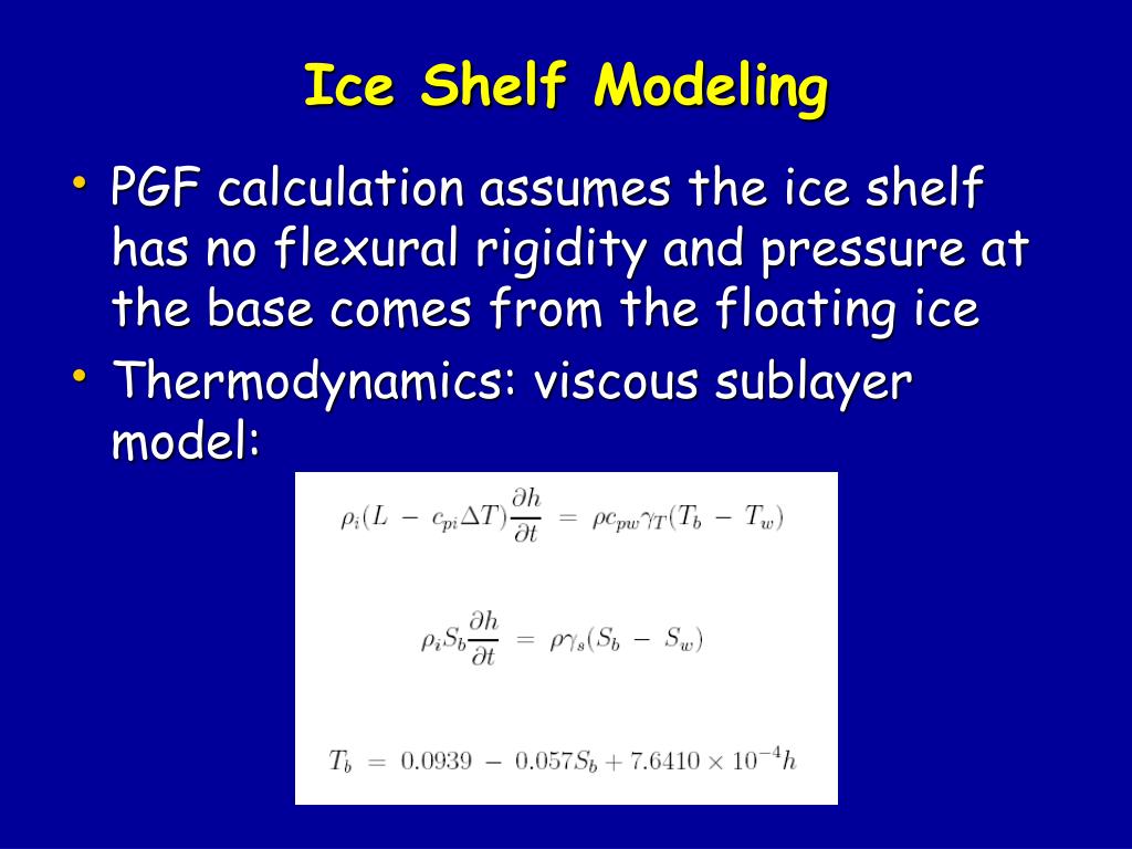 Roms Ice Modelling PPT - Icebergs, Ice Shelves and Sea Ice: A ROMS Study of the ...