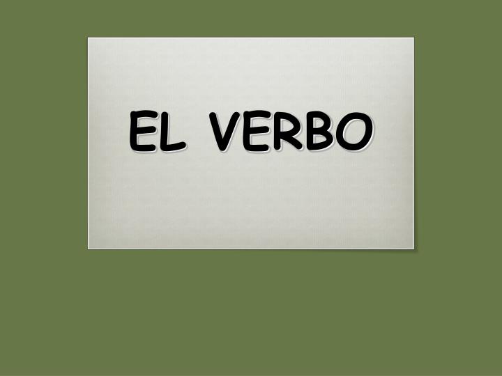 el verbo n.