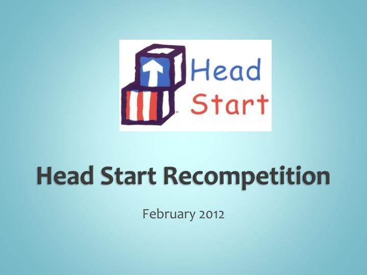 PPT Head Start PowerPoint Presentation, free download