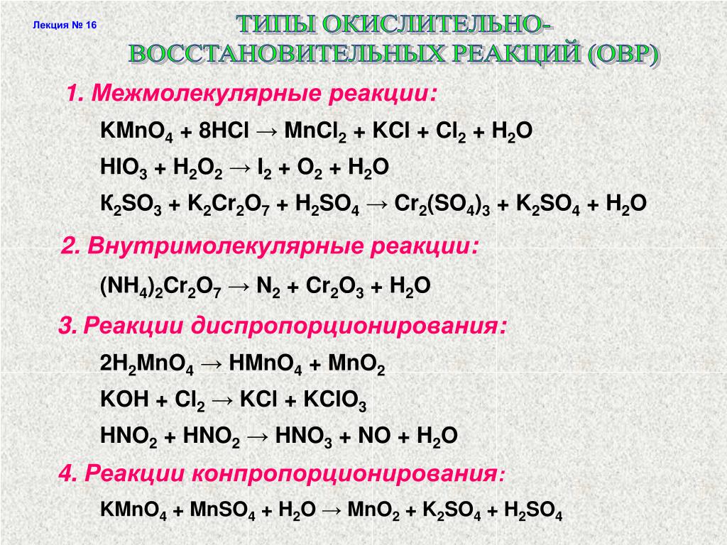 N2o3 hcl. Окислительно восстановительные реакции типы ОВР. Типы окислительно-восстановительных реакций в химии. Типы химических реакций окислительно восстановительные. 1. Типы окислительно-восстановительных реакций..