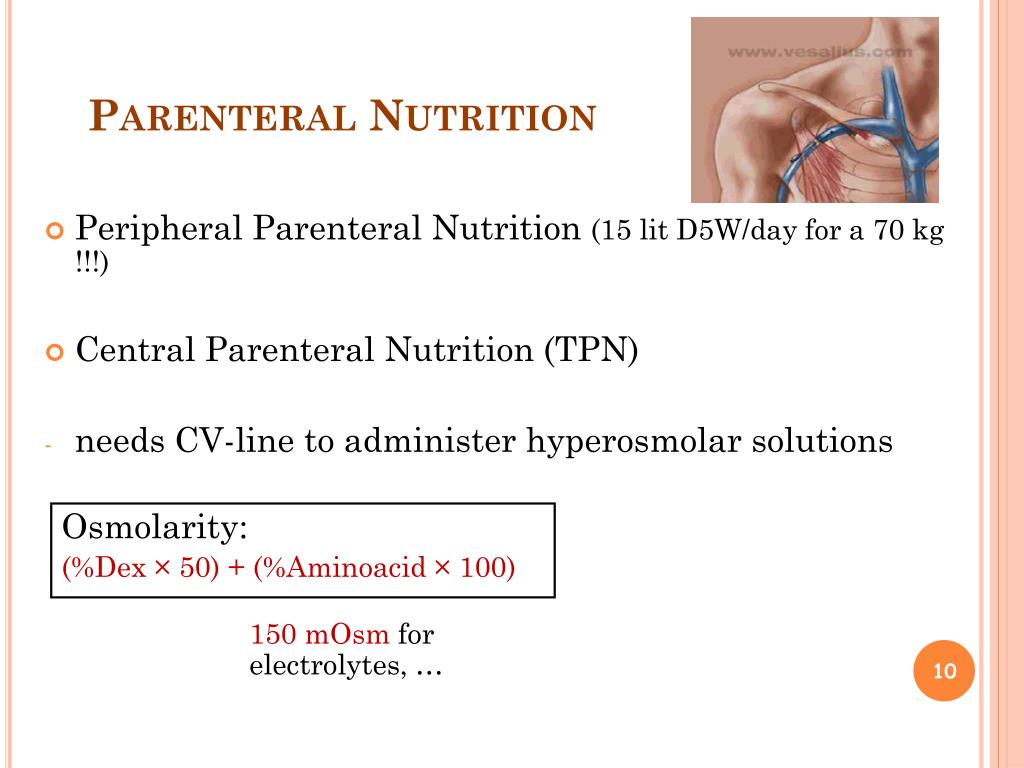 Ppt - Total Parenteral Nutrition (tpn) Powerpoint Presentation, Free 654