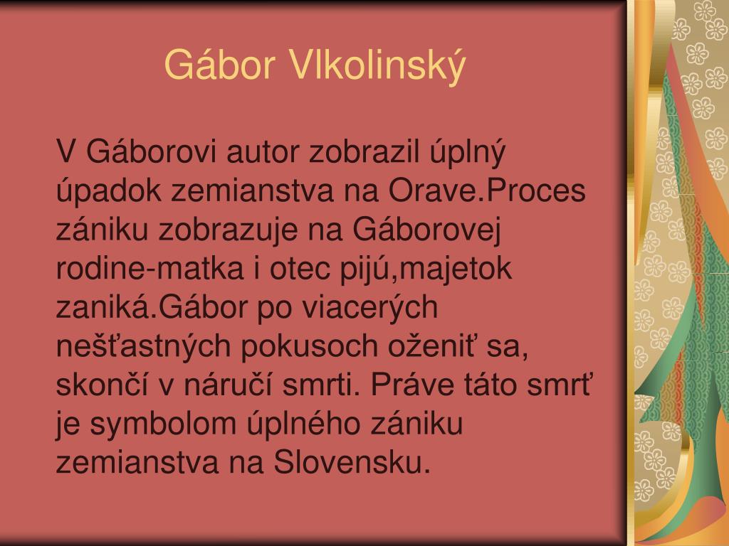 PPT - PAVOL ORSZÁGH HVIEZDOSLAV PowerPoint Presentation, free download -  ID:3528251
