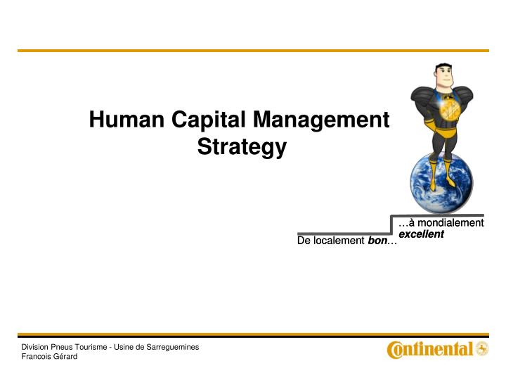 PPT Human Capital Management Strategy PowerPoint Presentation, free