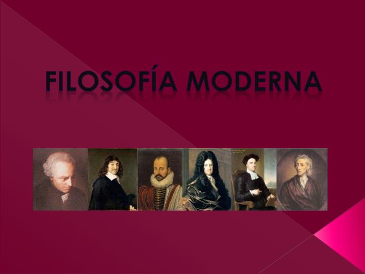 Para A Filosofia Moderna O Fundamento De Tudo Era
