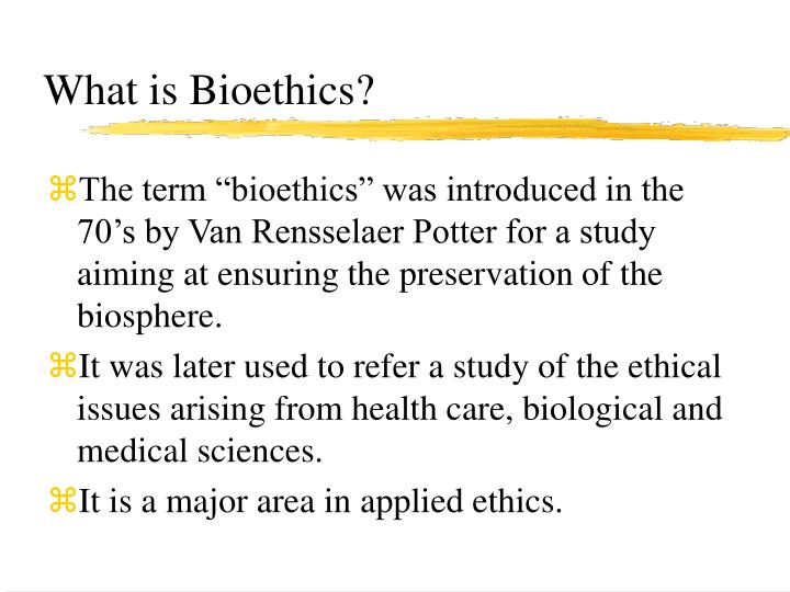 PPT - Bioethics PowerPoint Presentation - ID:3531402