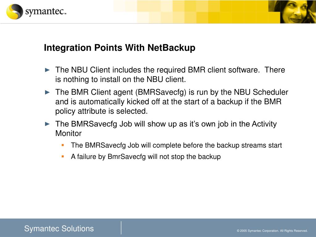 PPT VERITAS NetBackup 6.0 Bare Metal Restore Technical Presentation