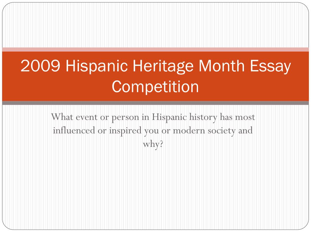 hispanic culture essay topics