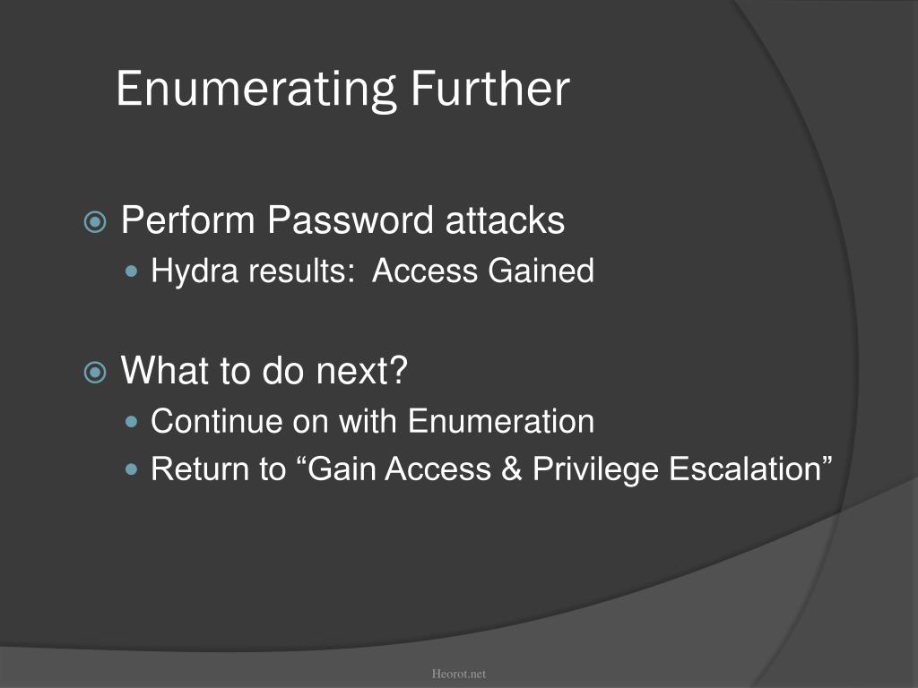 PPT Module 7 Gaining Access & Privilege Escalation PowerPoint