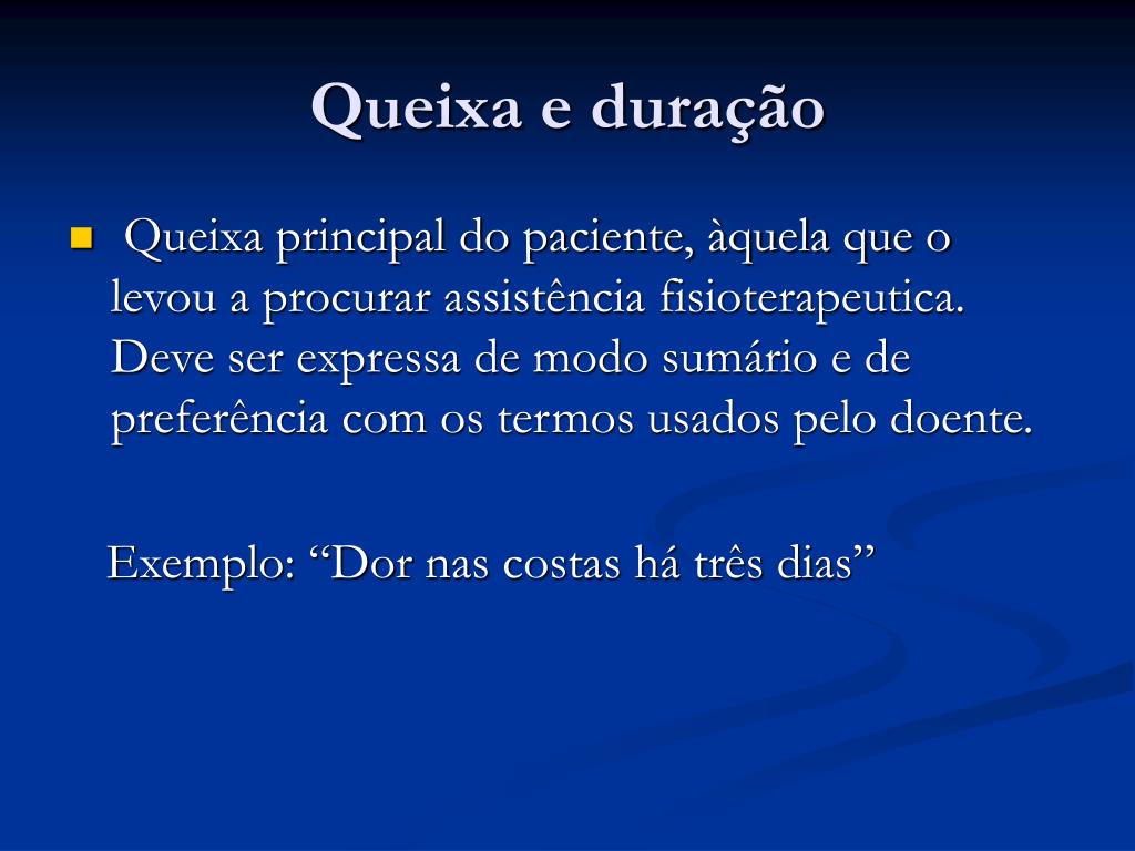 PPT - História Clínica - Anamnese PowerPoint Presentation, free download -  ID:742363