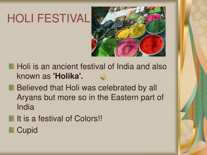 festivals of india powerpoint presentation