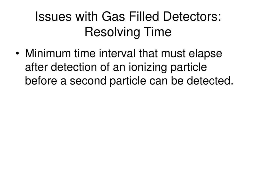 PPT Radiation Detection Instrumentation Fundamentals PowerPoint