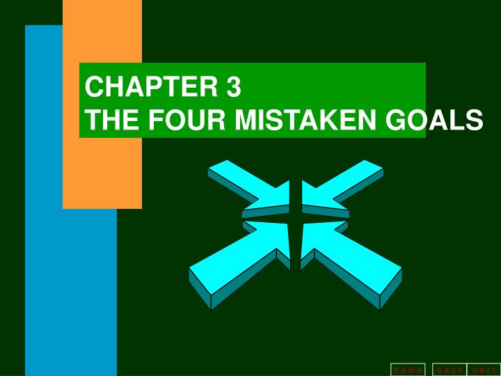 chapter 3 the four mistaken goals n.