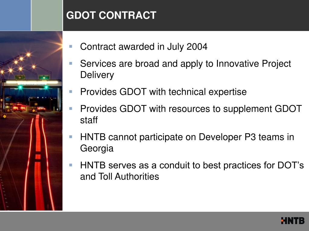 PPT - Role of Professional Advisors in State Transportation Departments ...