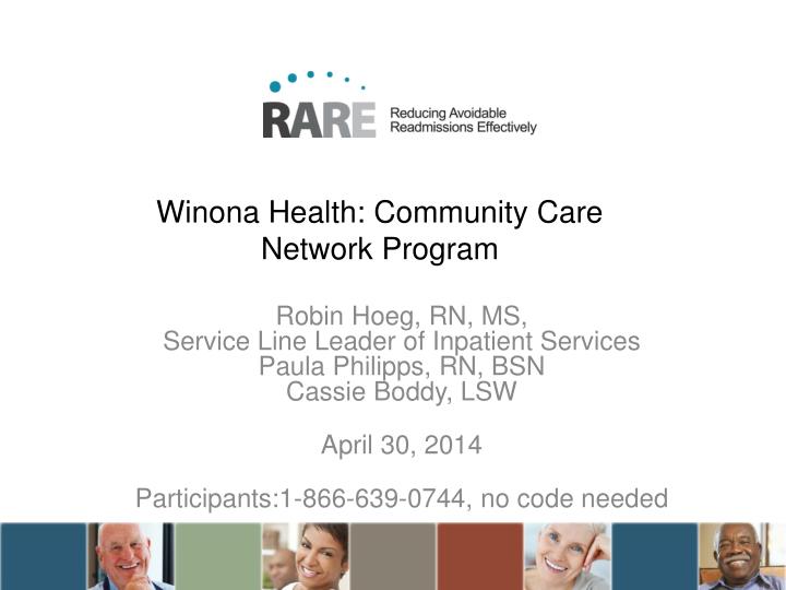 PPT Winona Health Community Care Network Program PowerPoint