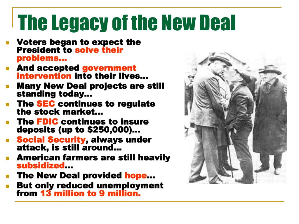 the new deal thesis