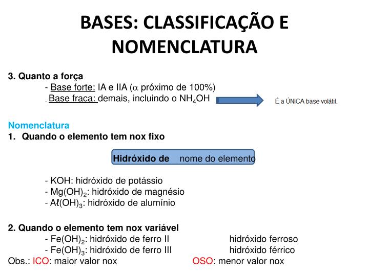 PPT - Ácidos Bases Sais Óxidos PowerPoint Presentation - ID:3539085
