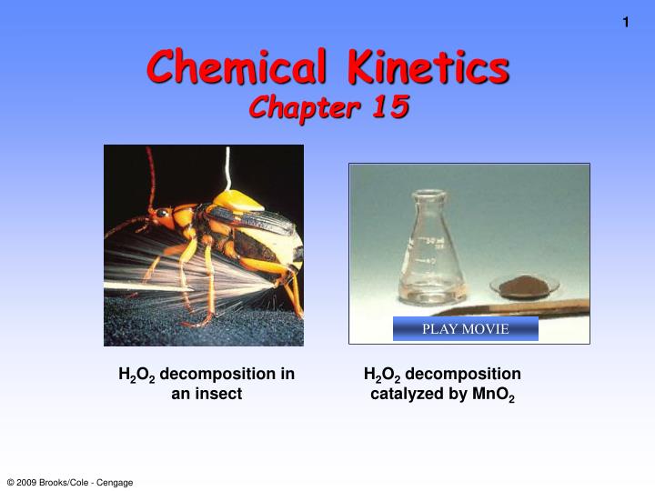 chemical kinetics chapter 15 n.