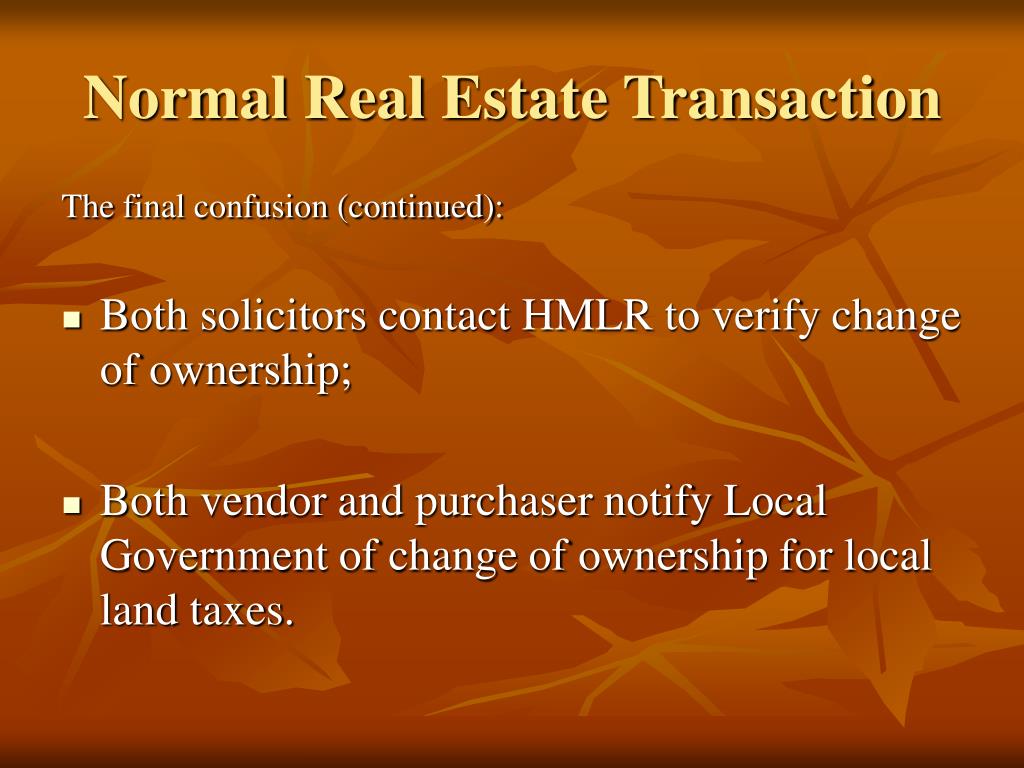 PPT Real Estate Transaction Model England & Wales PowerPoint