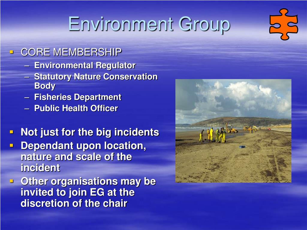 Sample Environment Group PPT - Organisation of oil spill response in the UK – The National ...