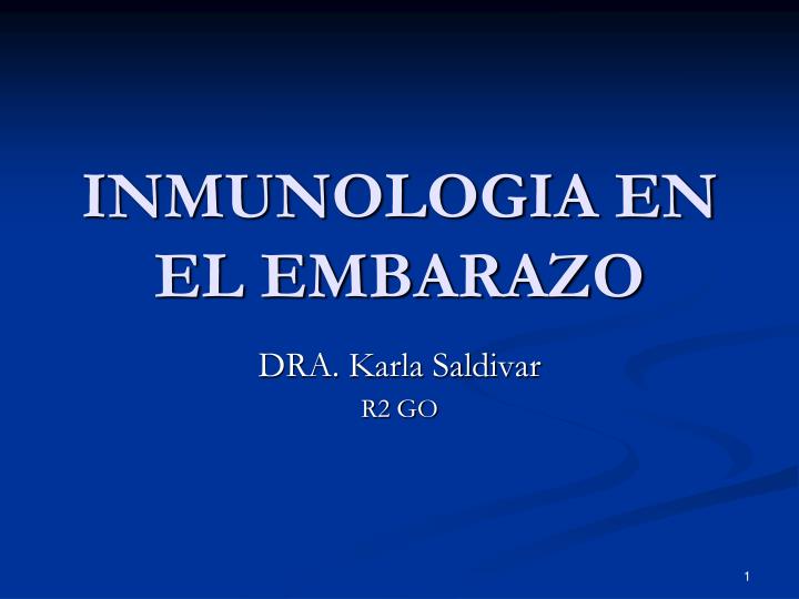 Ppt Inmunologia En El Embarazo Powerpoint Presentation