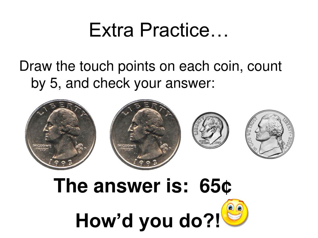 Ppt Counting Coins Using Touch Points Powerpoint Presentation Free Download Id 3543935