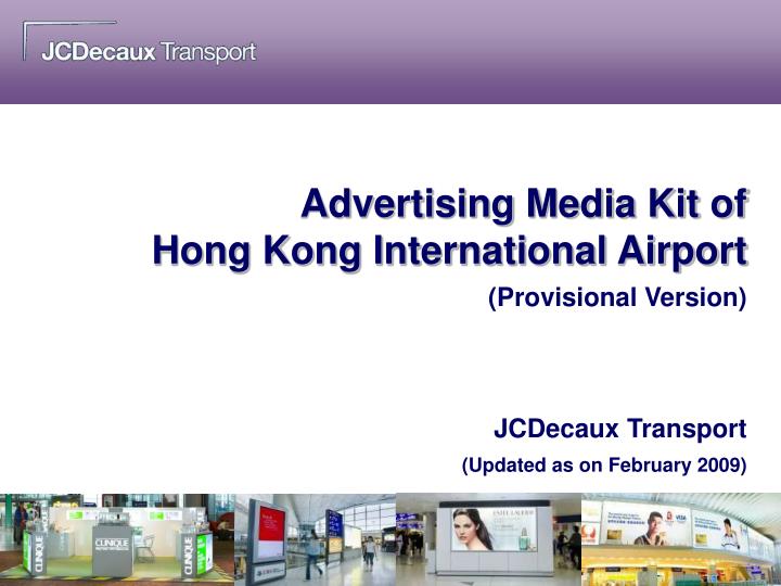 advertising media kit of hong kong international airport n.