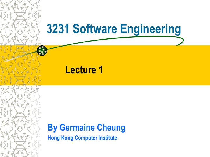 3231 software engineering n.