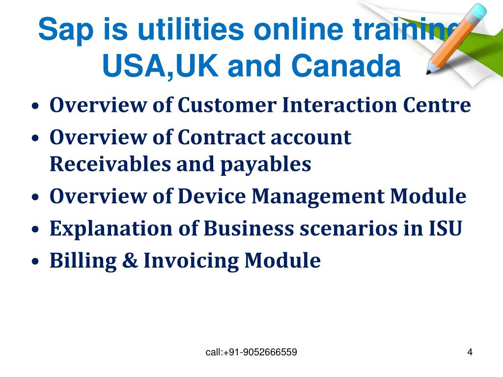 Sap Is Utility Module PPT - sap is utilities online training UK,USA and canada PowerPoint ...