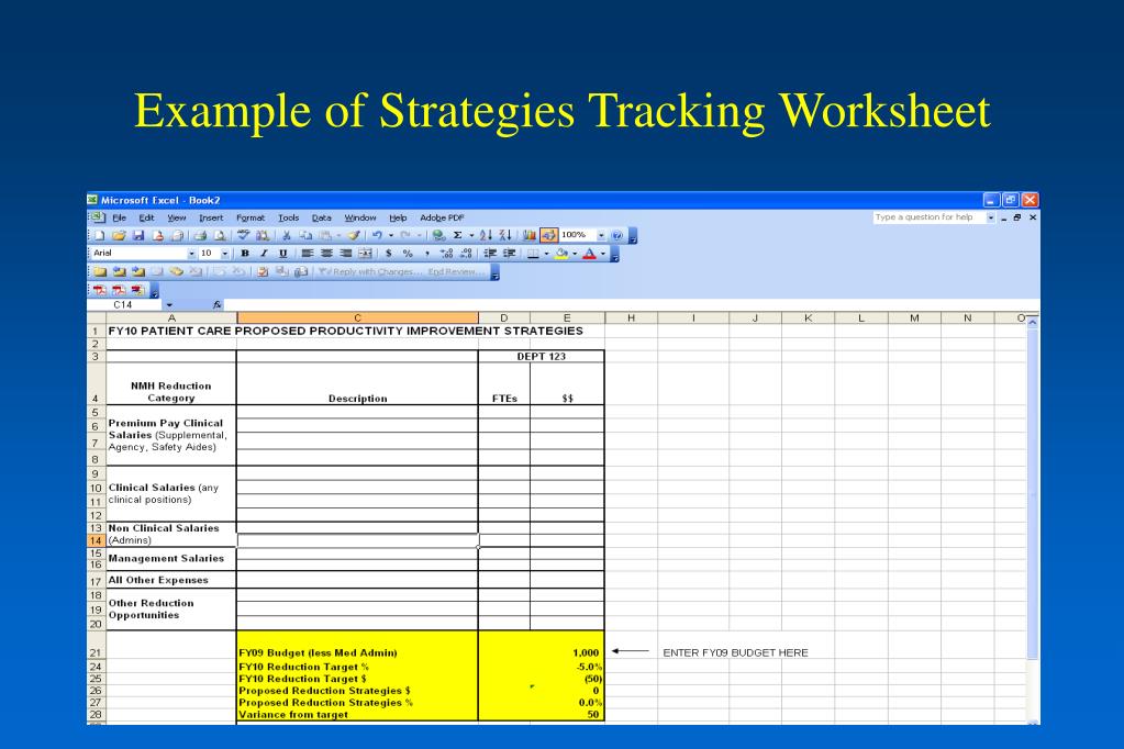 PPT - FY10 Budget Planning Meeting January 22, 2009 By Kristin Ramsey ...