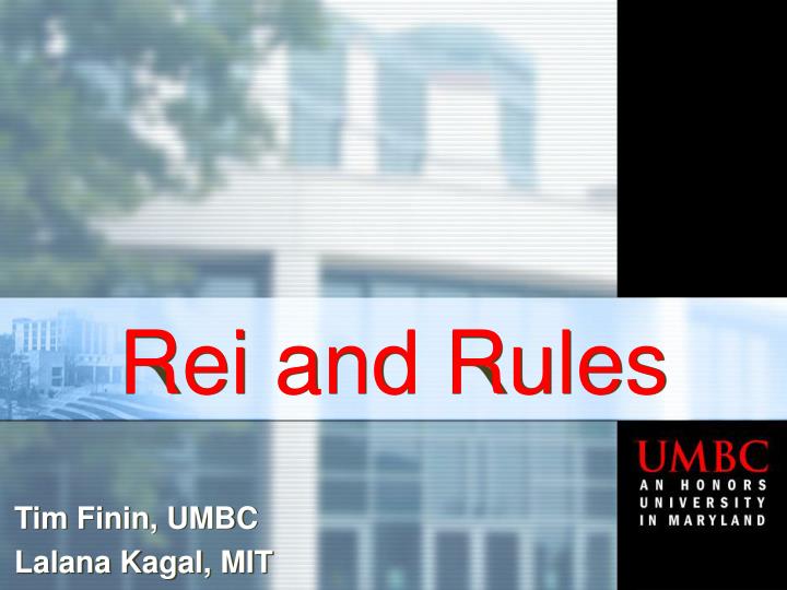 rei and rules n.