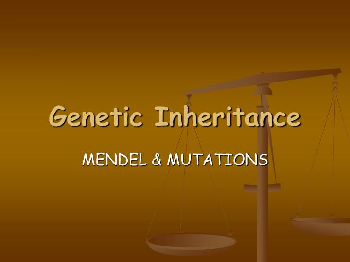 PPT - Genetic Inheritance PowerPoint Presentation, Free Download - ID ...