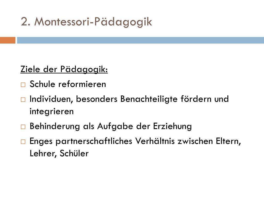 PPT - Maria Montessori PowerPoint Presentation, free download - ID:3551721