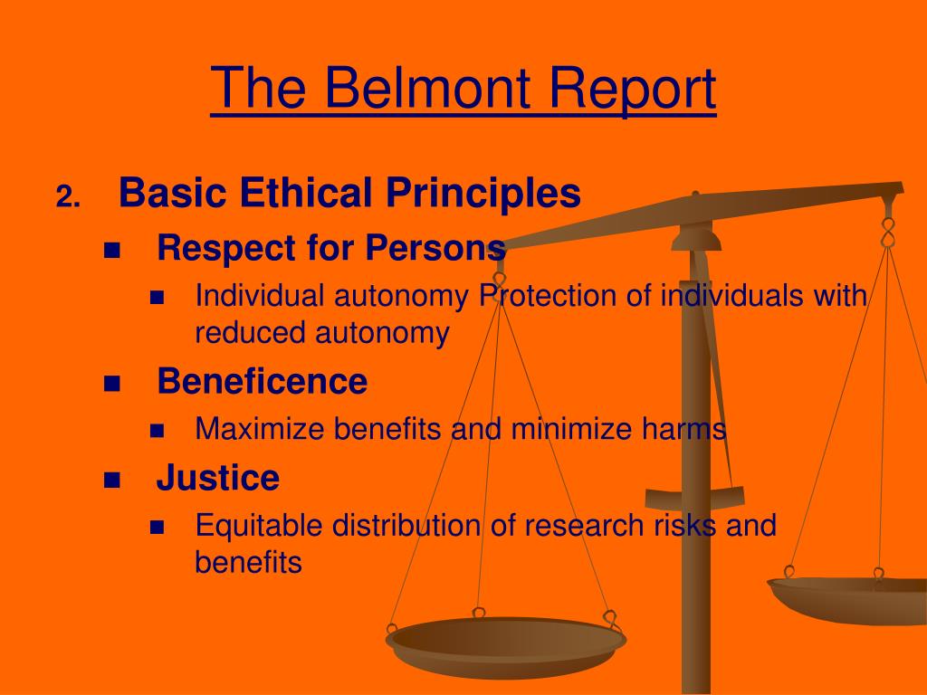 belmont report and qualitative research