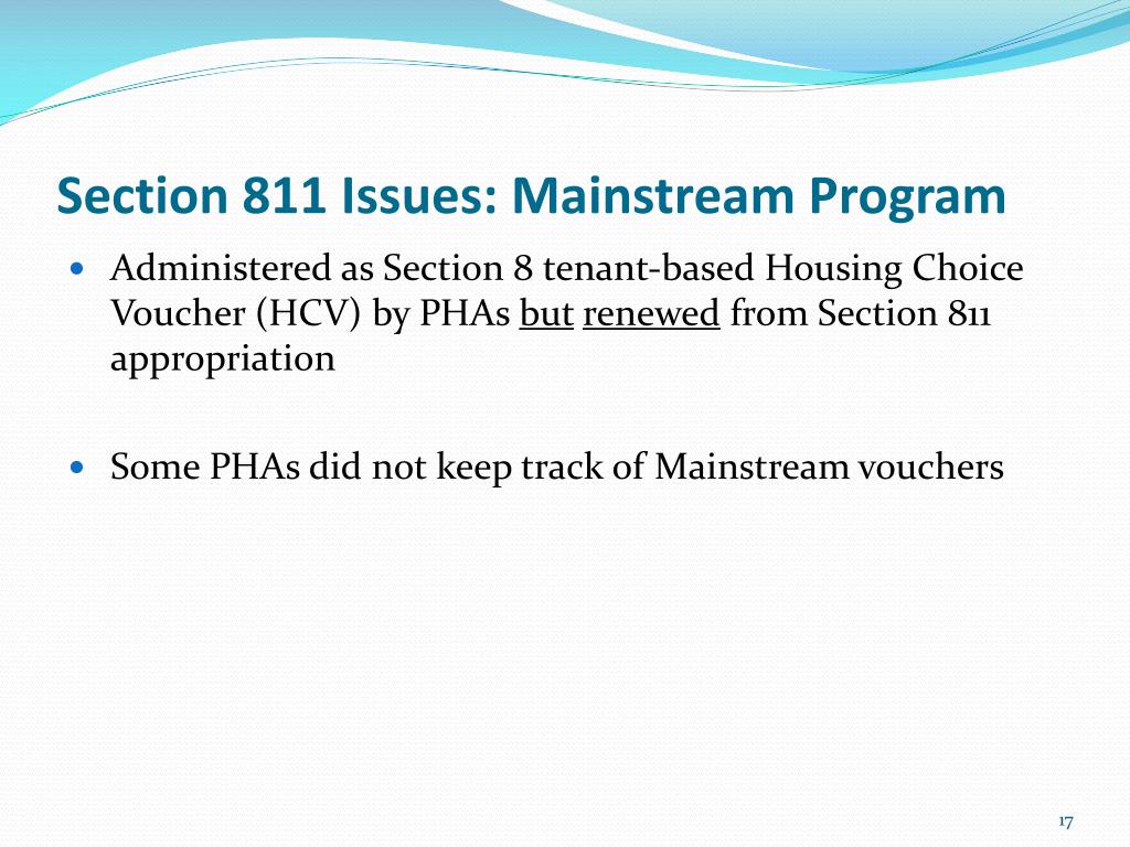 PPT HUD Section 811 Reform Update Federal Funding for Permanent Supportive Housing PowerPoint