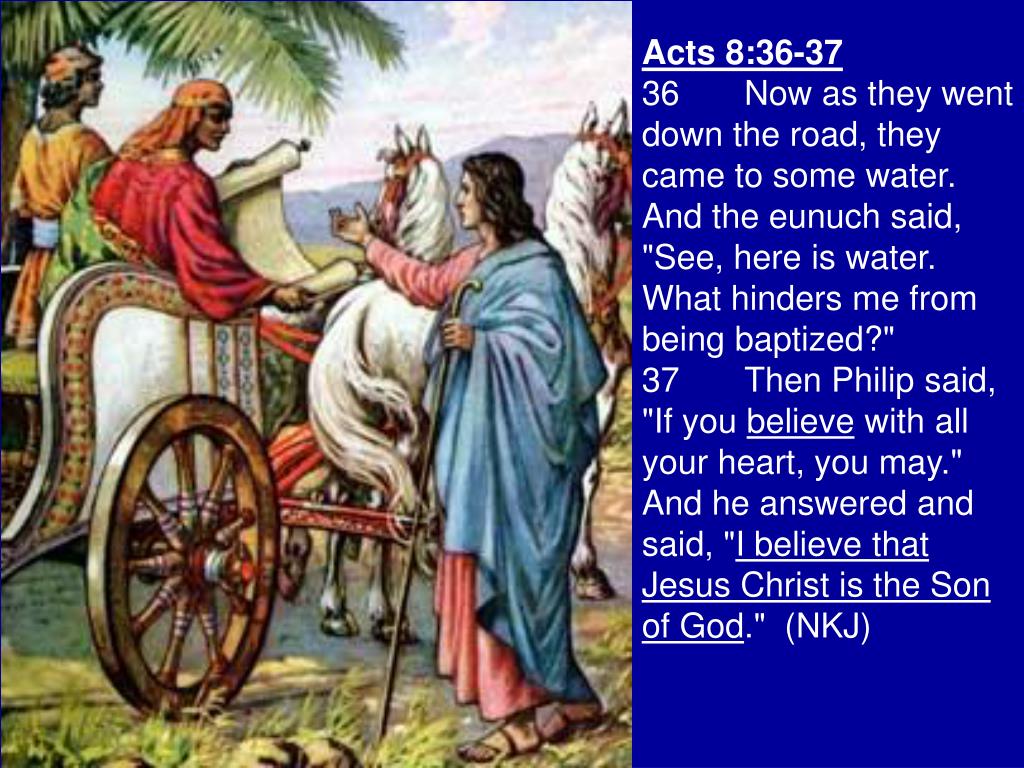 Супруга евнуха правит. Крещение евнуха. Крещение апостолом Филиппом евнуха царицы эфиопской.