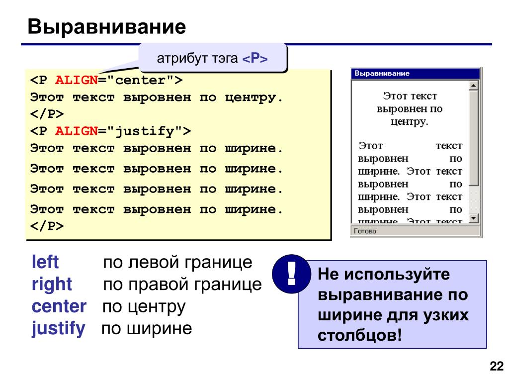 Html текст в право. Выравнивание текста по центру html. Выравнивание абзаца в html. Выровнять по центру html. Как выравнить текст в html.