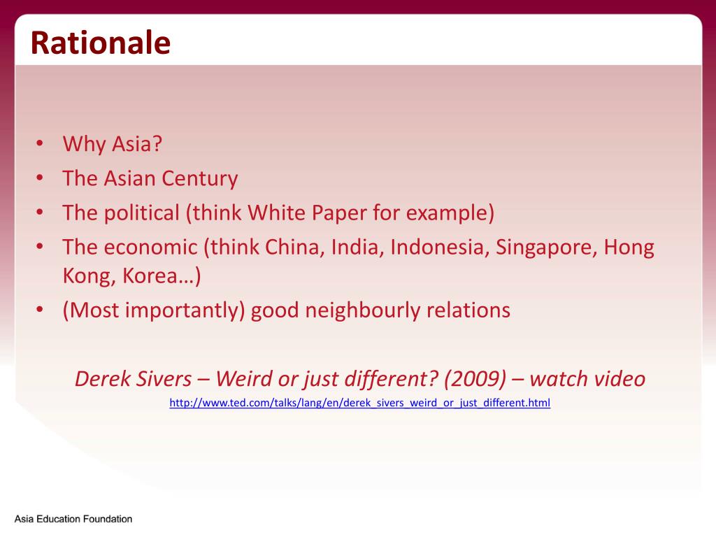 PPT - Asia perspectives in the Australian Curriculum: Economics and ...