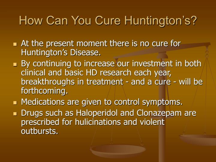 PPT Huntington’s Disease PowerPoint Presentation ID3558062