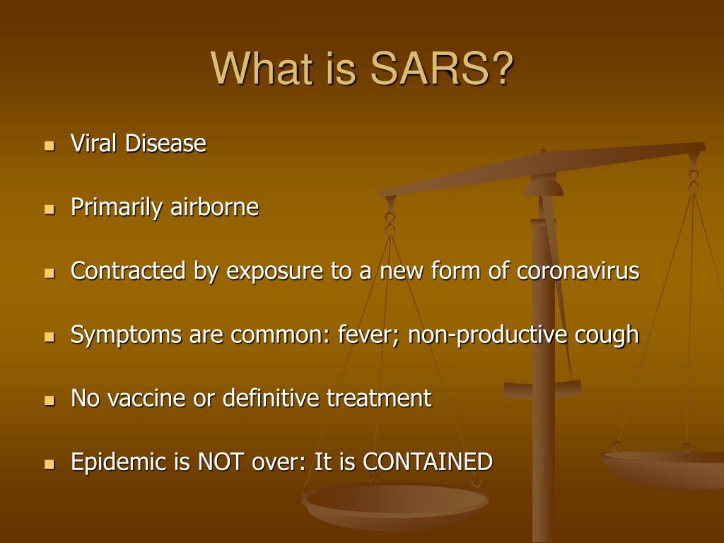 Sars Picture Example PPT - Severe Acute Respiratory Syndrome Another Challenge for Critical ...