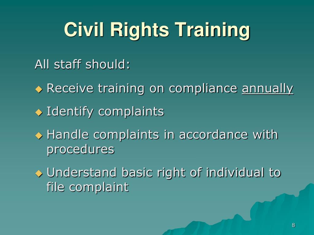PPT - Civil Rights and Child Nutrition Programs (revised 5/2014) by ...