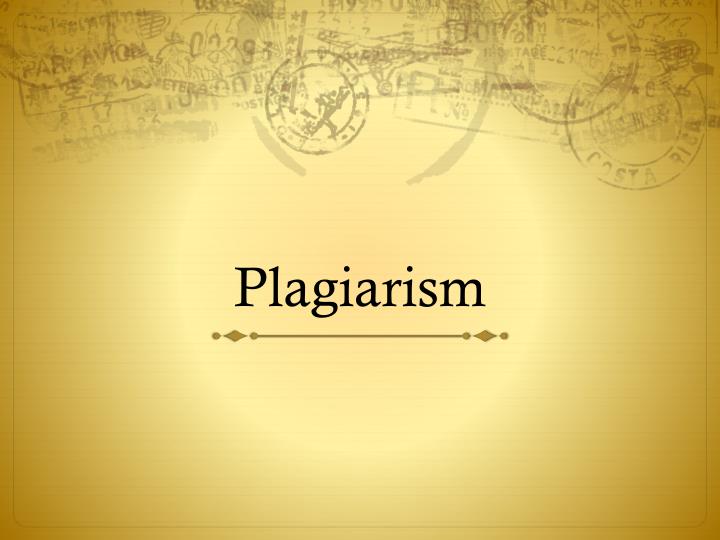 PPT Plagiarism PowerPoint Presentation Free Download ID 3559474