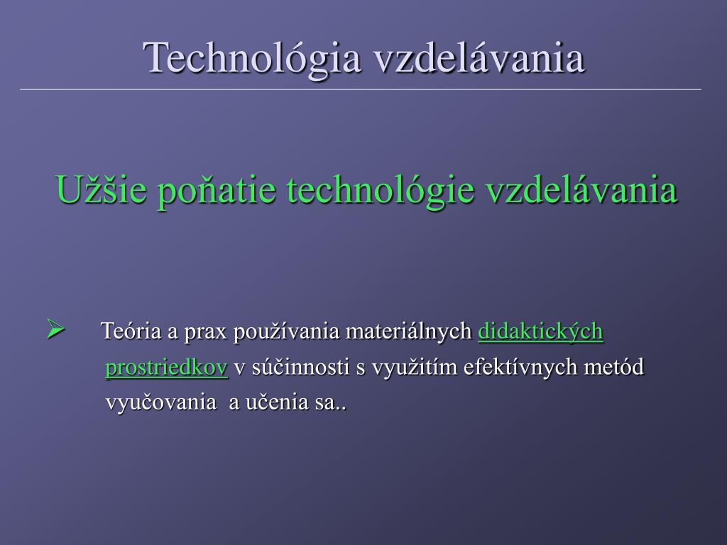 PPT - Technické prostriedky vyučovania PowerPoint Presentation, free  download - ID:3562479