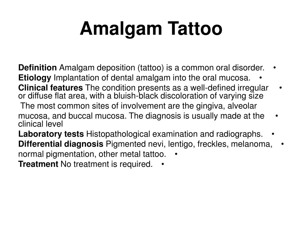 ORAL PATHOLOGY: Pericoronitis and Amalgam Tattoo Flashcards | Quizlet