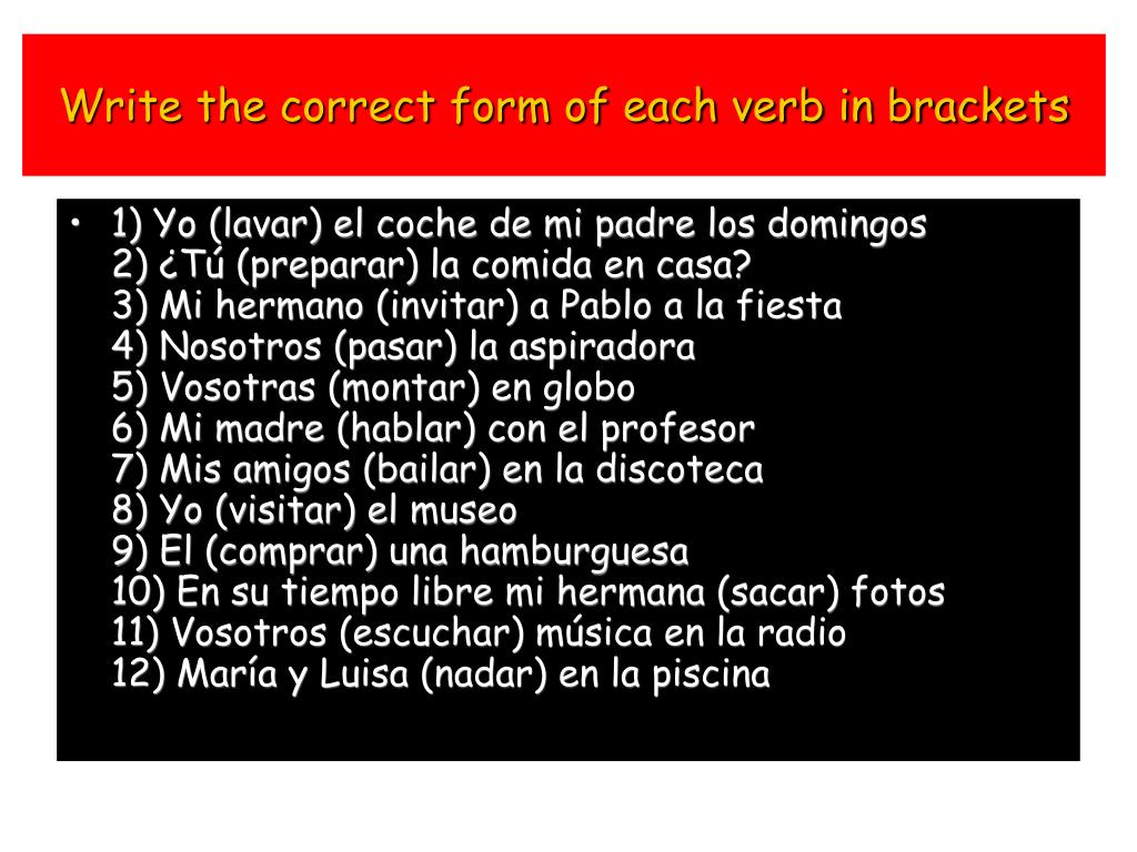 PPT ¿ Qué significan estos verbos? PowerPoint Presentation, free